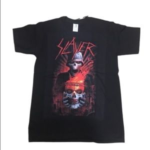 Slayer black rock Tshirt rock tee unisex
